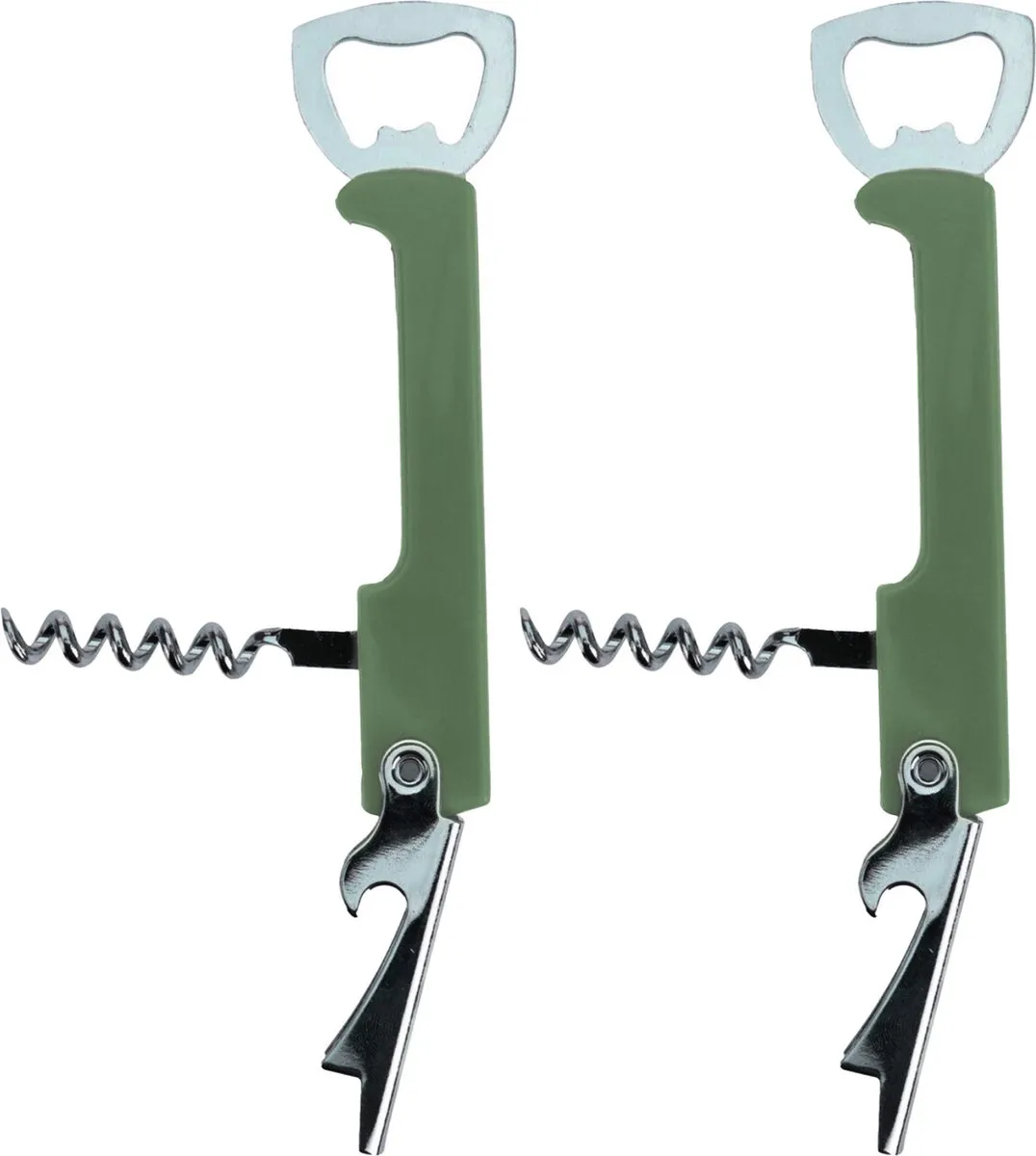 Excellent Houseware Flesopener/Kurkentrekker Kelnersmes