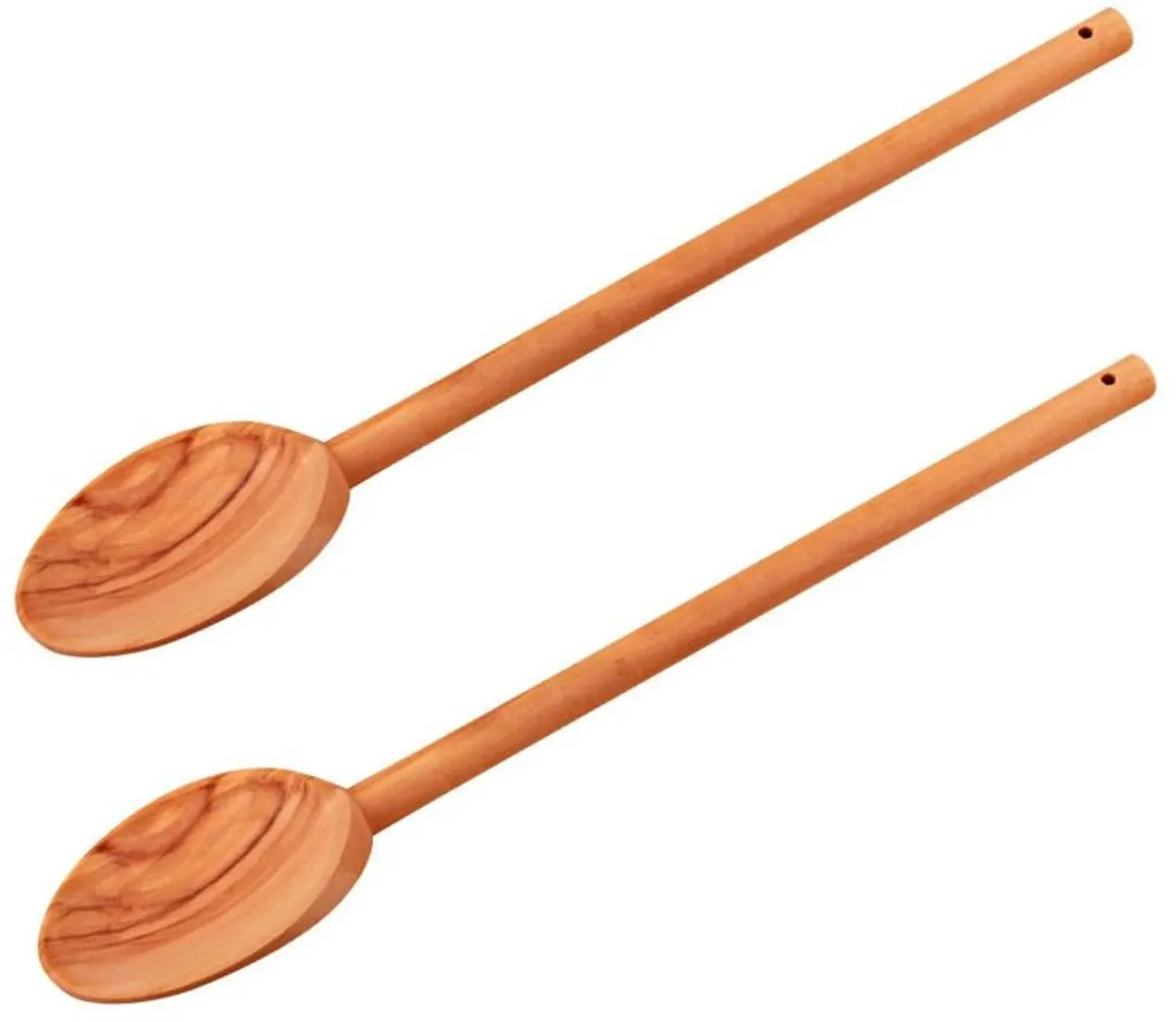 Fackelmann Olijfhouten Keukenlepels 30cm