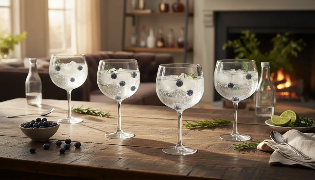 Cookinglife Gin Tonic Glazen 650ml - 4 Stuks - afbeelding 2 van 4