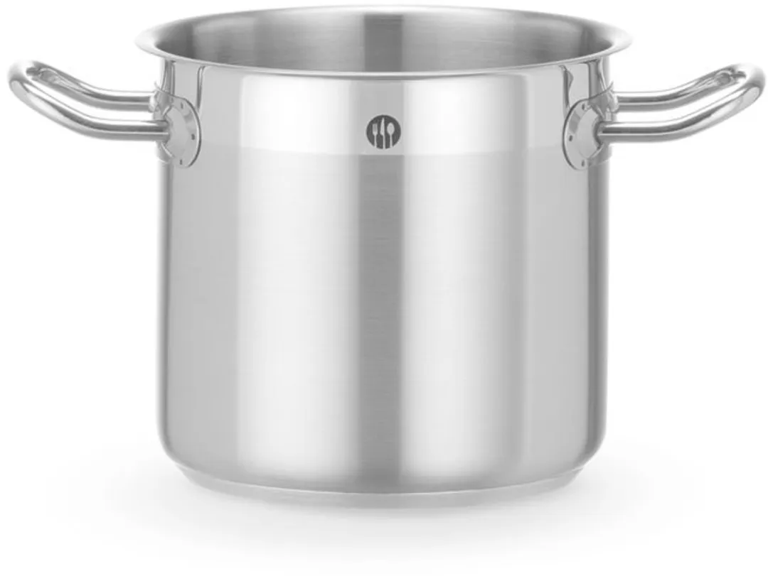 HENDI Kookpan 36,5L Ø36cm - Inductiegeschikt - Zilver