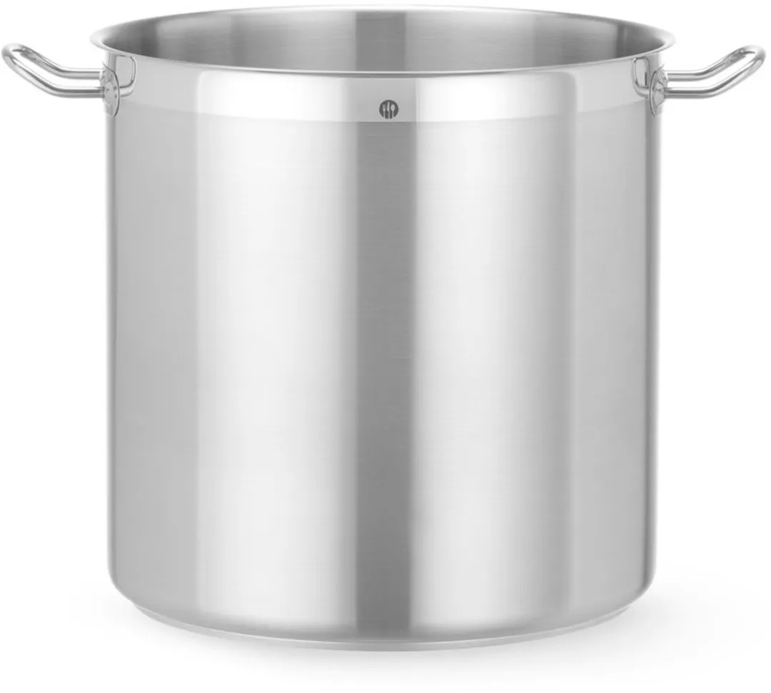 HENDI Kookpan 36,5L Ø36cm - Inductiegeschikt - Zilver
