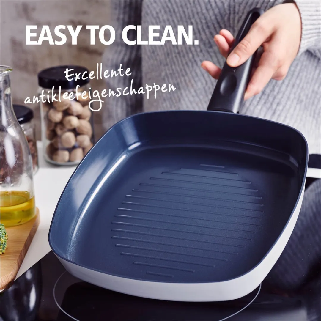 Brabantia INDU+ Grillpan 26cm - Grijs