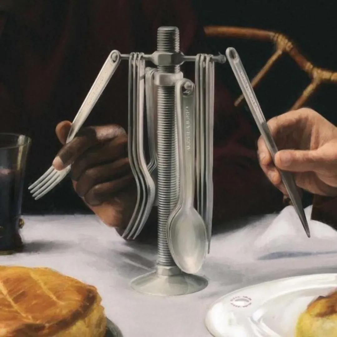 Alessi Conversational Objects Bestekset VA02 - 16-delig - 4 Personen - Zilver