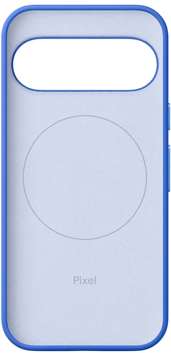 Google, Hoesje voor Pixel 10 / Pixel 10 Pro van flexibel siliconen, ecologisch ontwerp, Blauw