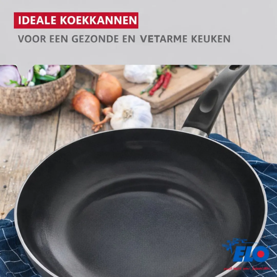 Fackelmann Elo Prima 9717350 Keukengerei Set - 4-delig - Inductie - Zwart