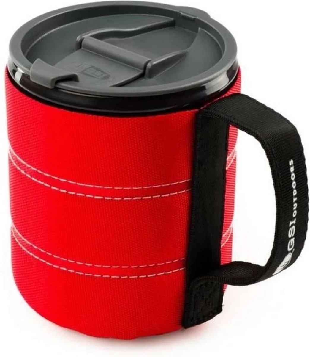 GSI Outdoors Infinity Backpacker Mug 75281 - 1 kg - Rood