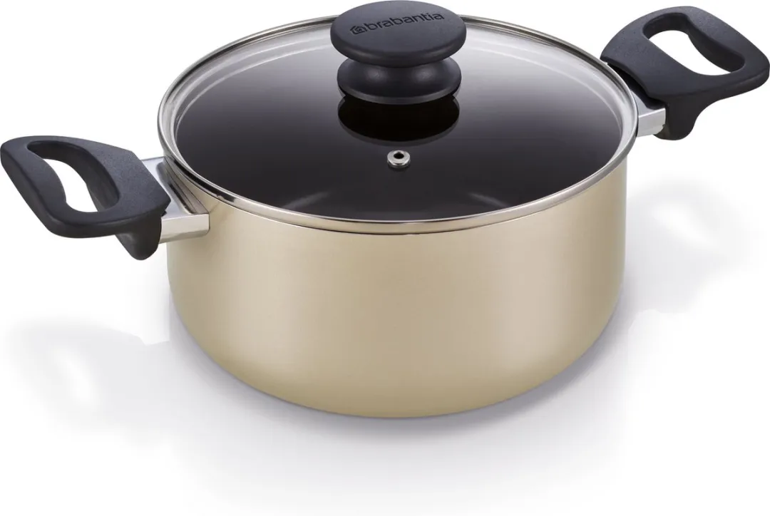 Brabantia START 2 COOK Pannenset 4-delig - Inductie - Keramisch - Champagne