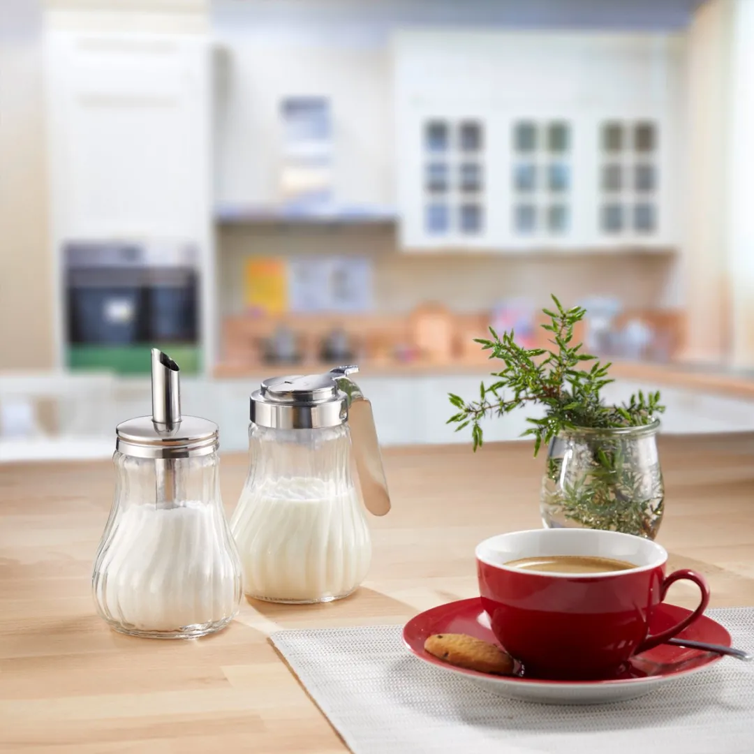Westmark Room-/Honingdispenser Berlin 250ml - Glas/Zilver