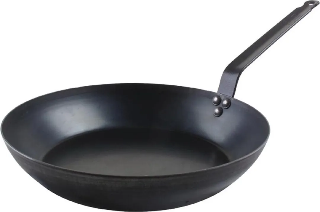 DeBuyer Outdoor Deep Blue Steel Koekenpan 20cm