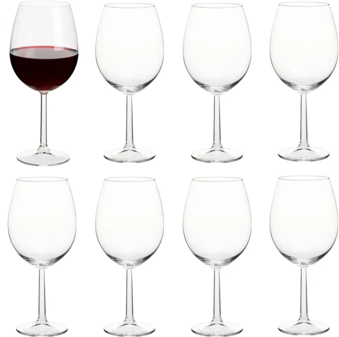 Excellent Houseware Rode Wijnglazen 580ml