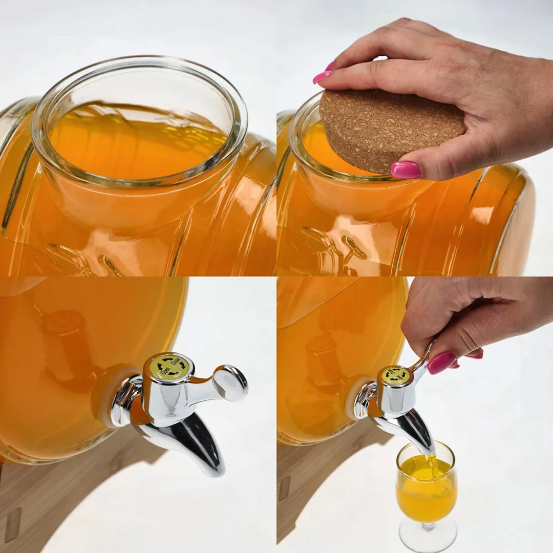 Browin Drankdispenser 3L - Transparant - afbeelding 6 van 6