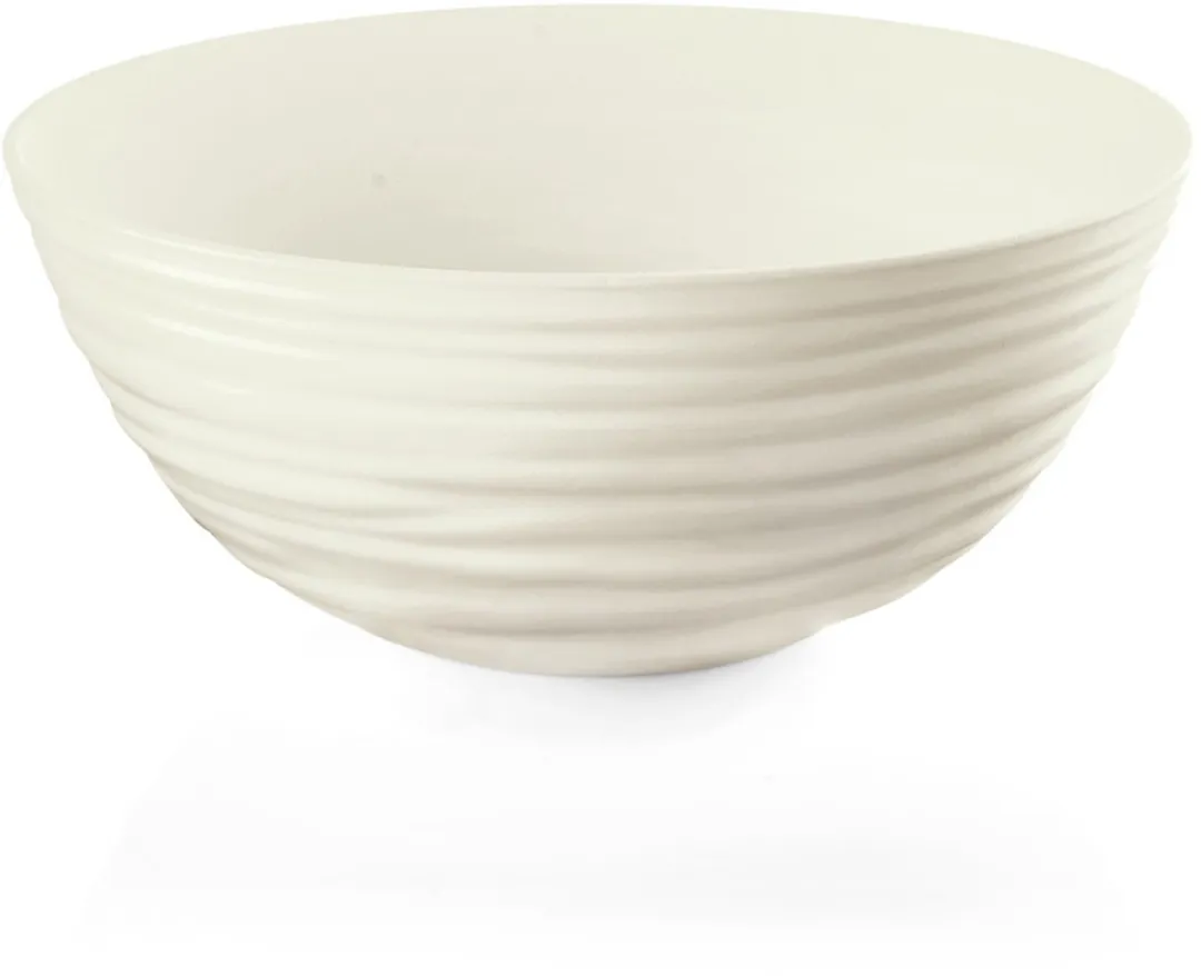 Fratelli Guzzini Tierra Kom - L 25cm - Melkwit - Post-consumer gerecycled plastic