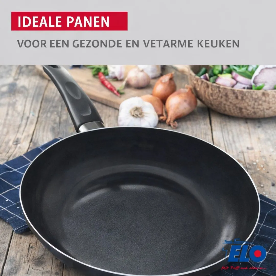 Fackelmann ELO 9734050 Keukenset 7-delig - Inductie - Zwart
