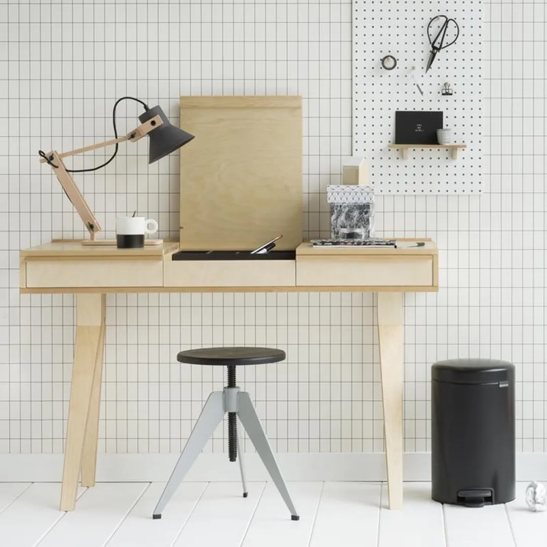 Brabantia NewIcon Prullenbak 12L - Matt Black - afbeelding 6 van 6