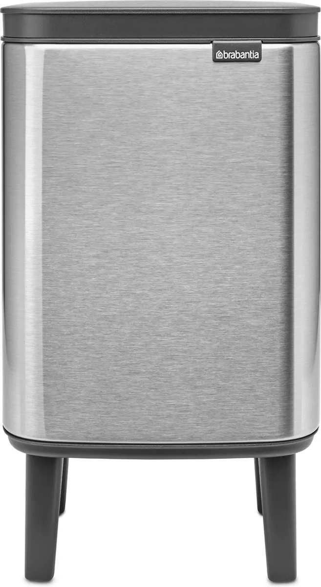 Brabantia Bo Hi Prullenbak 4L Matt Steel Fingerprint Proof