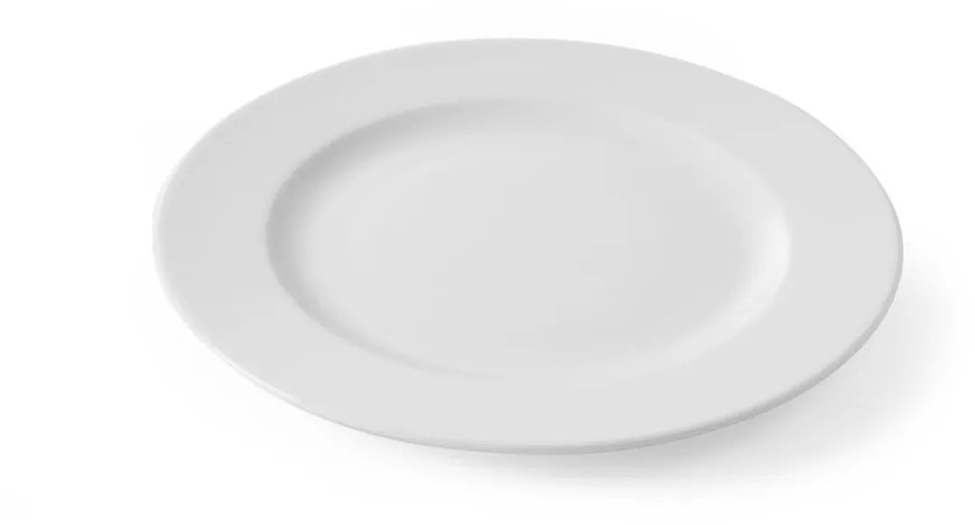 Hendi Plat Bord Porselein - Ø30cm - Wit - afbeelding 4 van 5