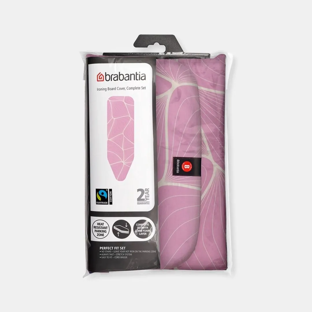 Brabantia Strijkplankhoes 246142 - 124x38cm - Lilac Waves