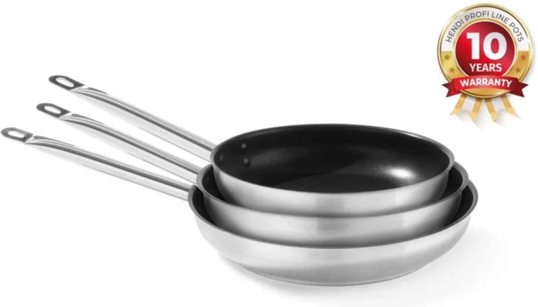 Hendi Profi Line Koekenpan 24cm - Inductie - Grijs