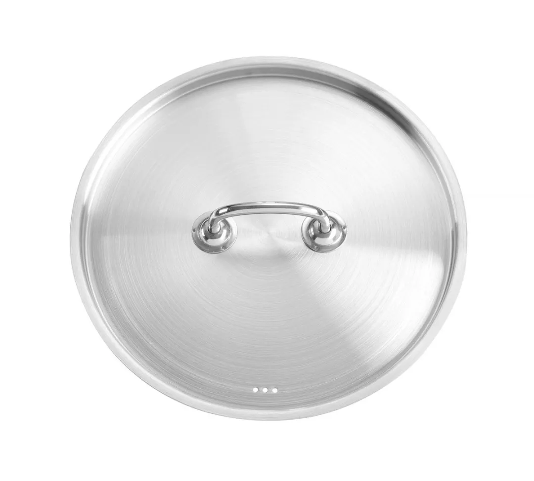 HENDI Deksel 24cm Zilver - Inductiegeschikt