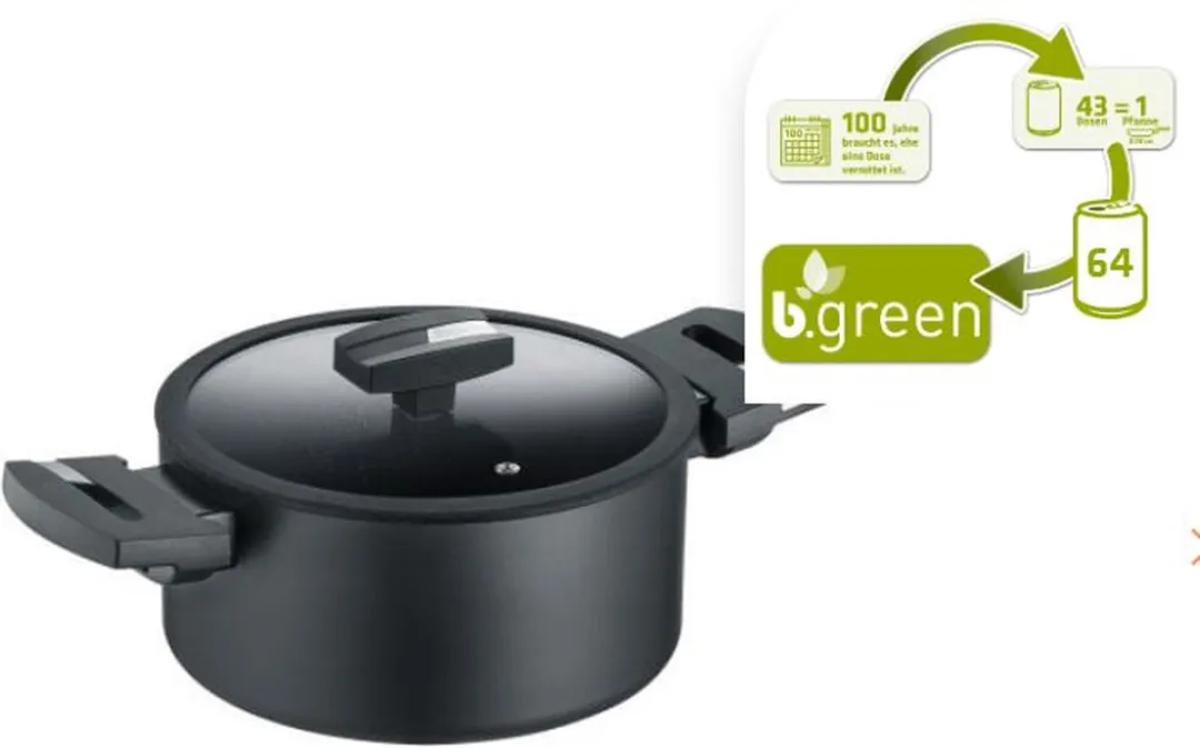 Berndes B.Green Kookpan 24cm - 5L - Gerecycled Aluminium