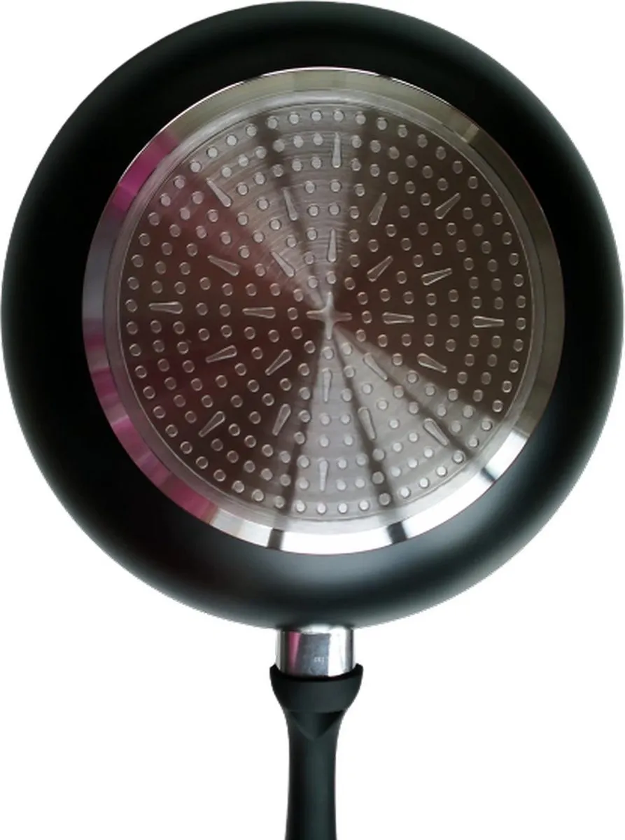 Brabantia Antikleef Hapjespan 28cm - Zwart