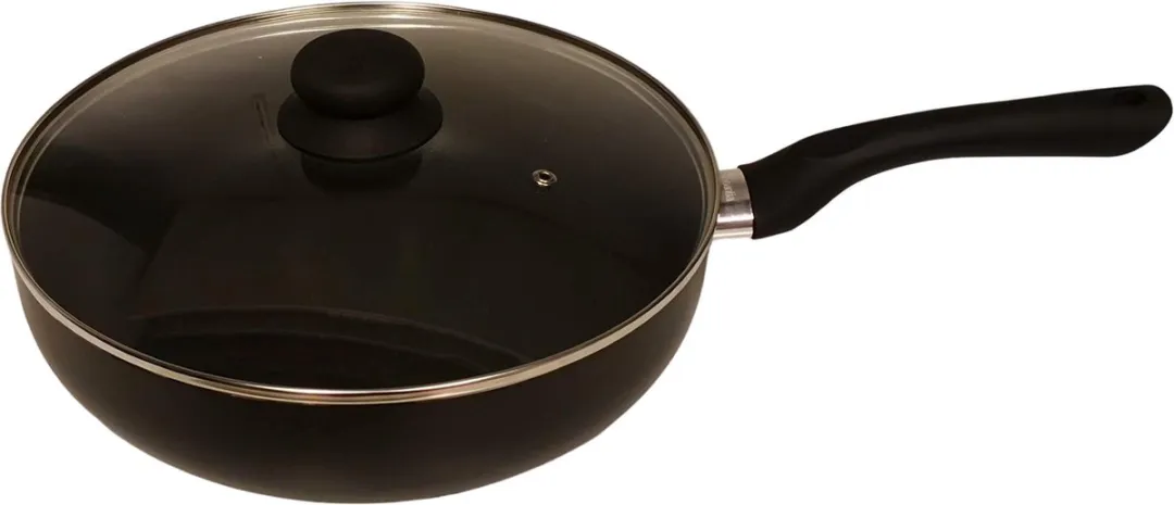 Brabantia Antikleef Hapjespan 28cm - Zwart
