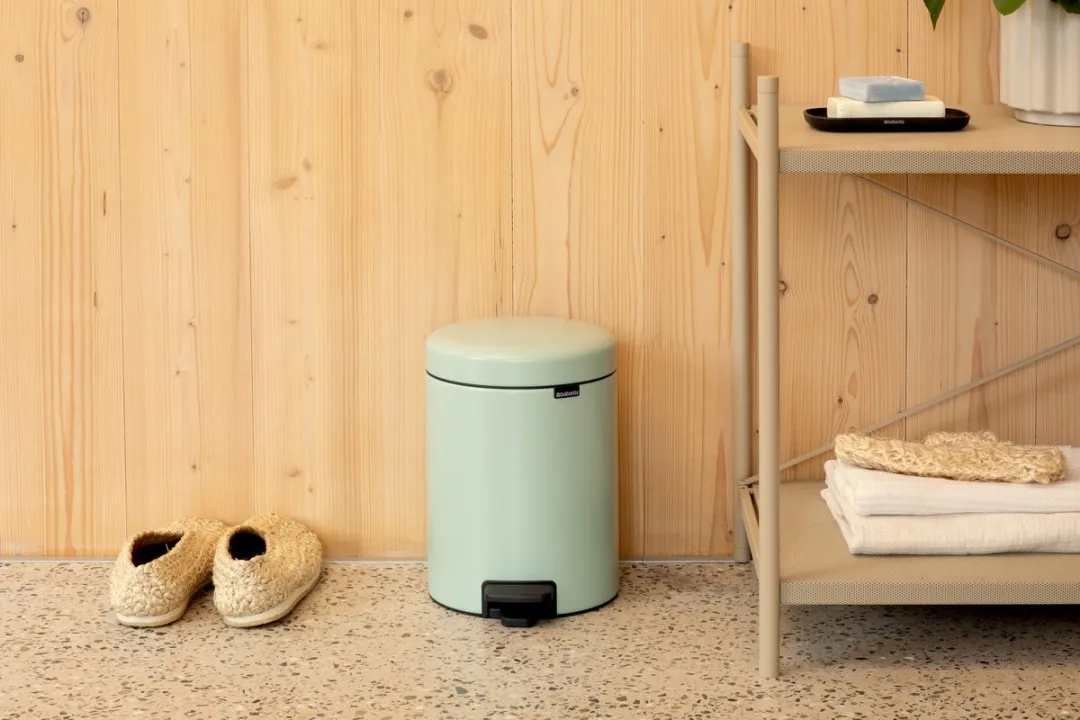 Brabantia NewIcon Prullenbak 5L Jade Green - afbeelding 6 van 6