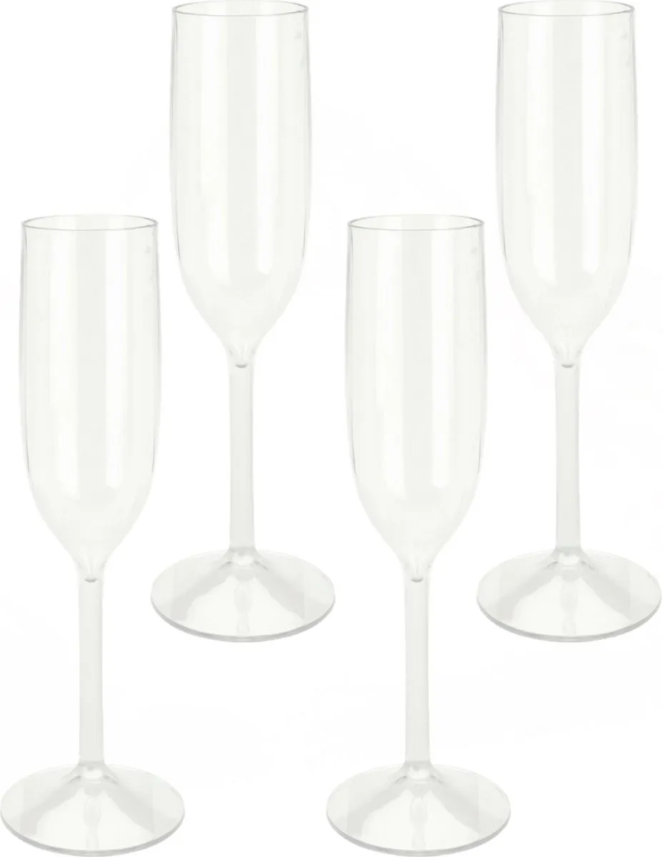 Excellent Houseware Prosecco/Champagneglazen 165ml