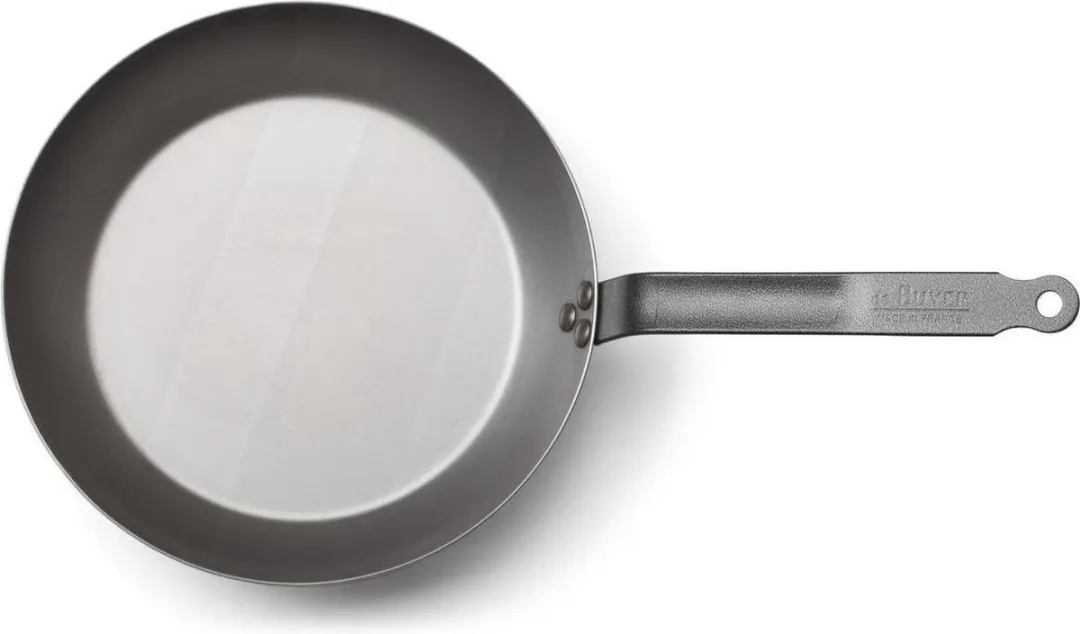 DeBuyer Acier Koekenpannen Set 24cm & 28cm - 2mm - Staal - 2 Stuks
