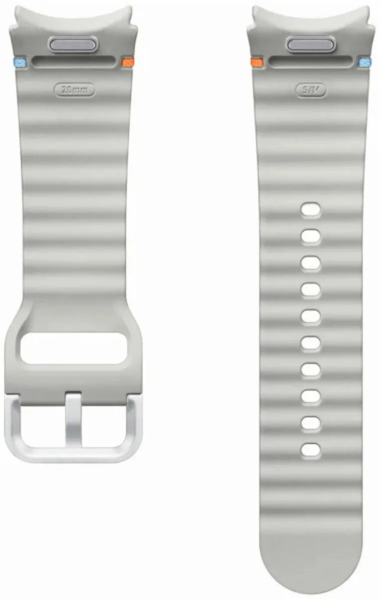 Samsung Galaxy Watch7 Sportband M/L - Zilver