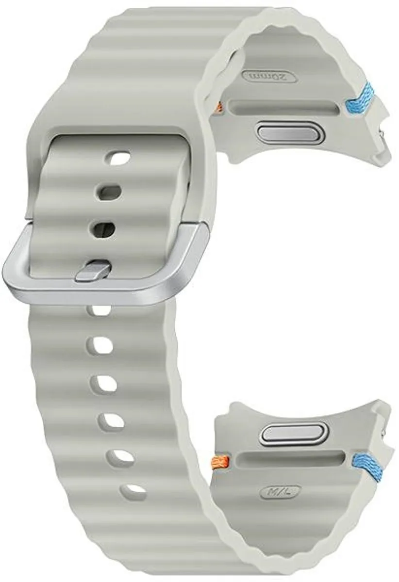 Samsung Galaxy Watch7 Sportband M/L - Zilver