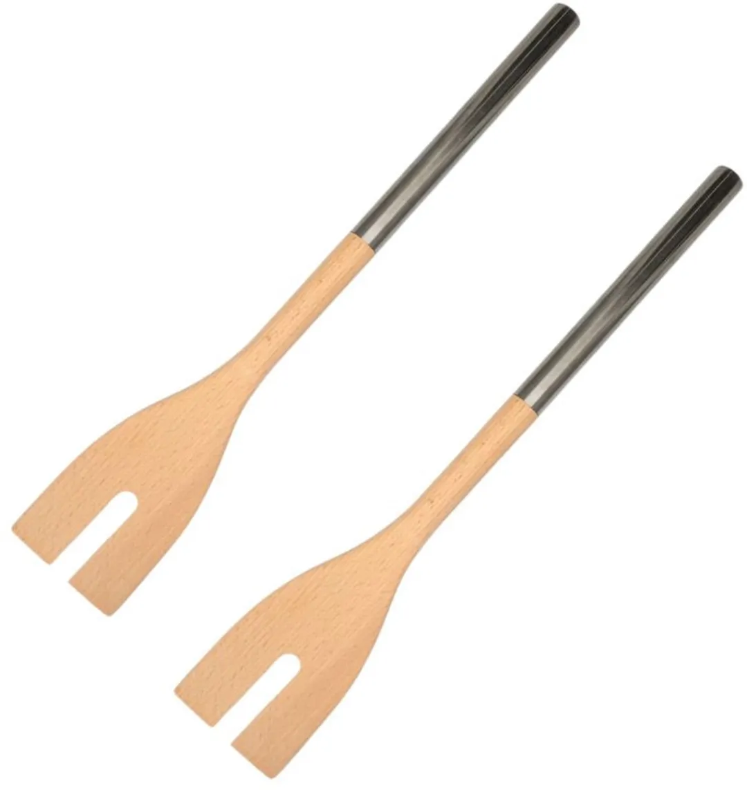Fackelmann Saladevork Beukenhout 34x6cm