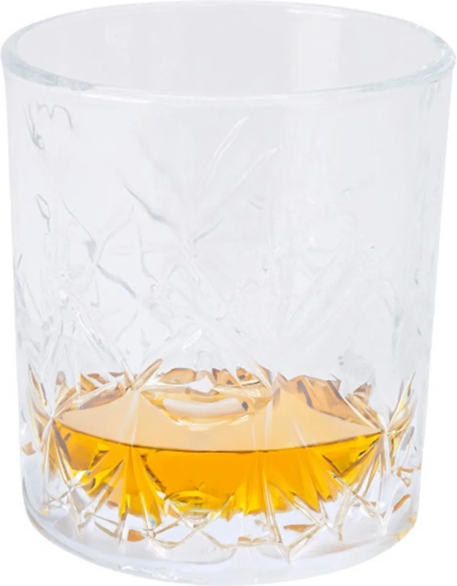 Excellent Houseware Whiskeyglas Palm Springs - 12 Stuks - 340ml