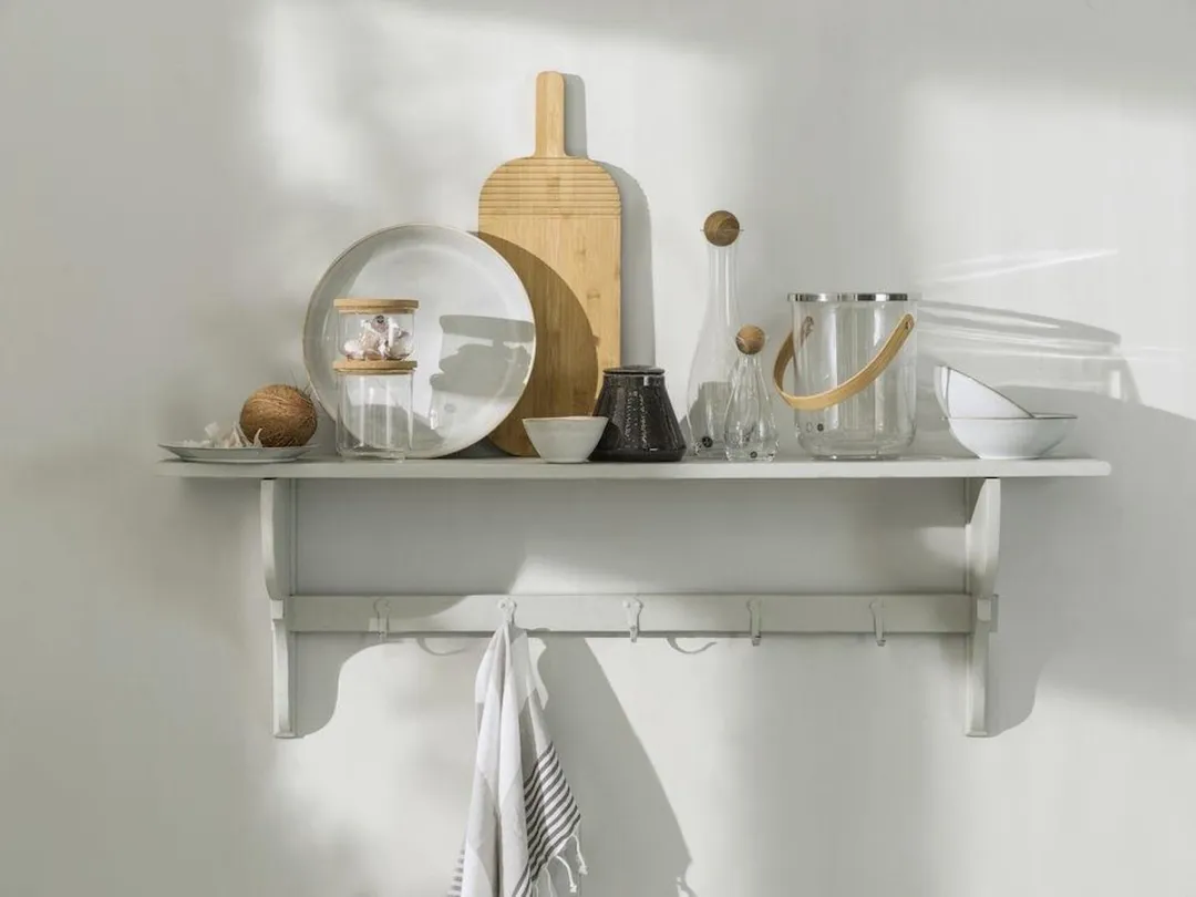 Sagaform Nature Dessertborden 22.5cm - Lichtgrijs - 2 Stuks