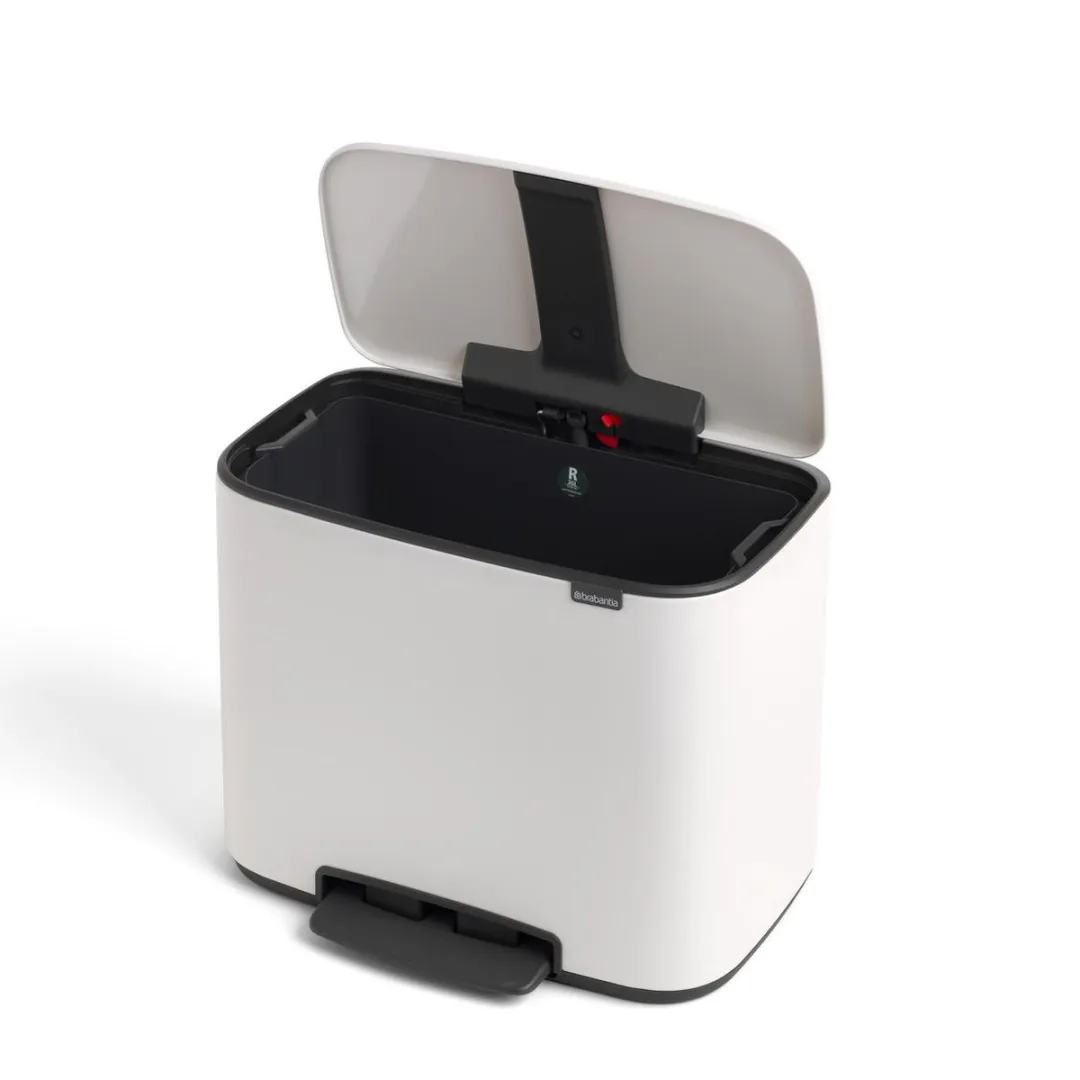 Brabantia Bo Prullenbak 36L - 1 Vak - Wit