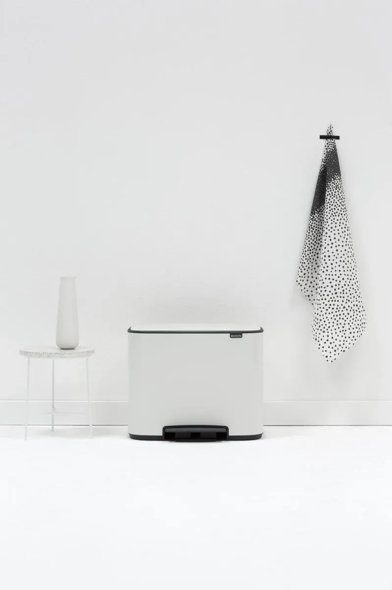 Brabantia Bo Prullenbak 36L - 1 Vak - Wit