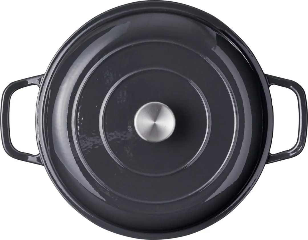 Cookinglife Heritage Cast Braadpan - Gietijzer Ø30cm - 2,6L Grijs