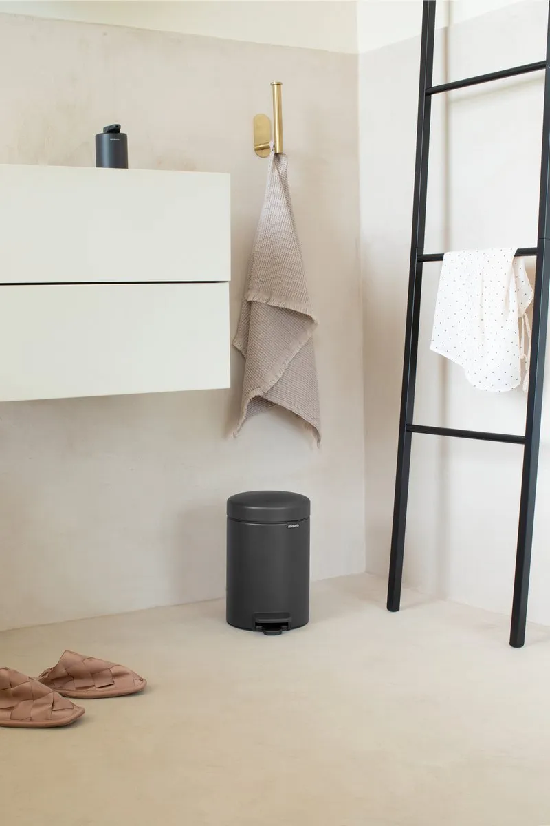 Brabantia NewIcon Prullenbak 3L - Mineral Infinite Grey - afbeelding 4 van 6