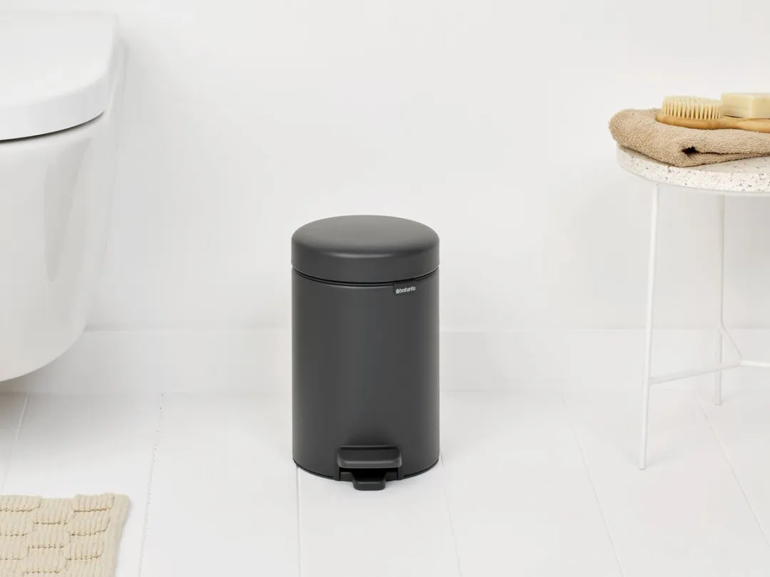 Brabantia NewIcon Prullenbak 3L - Mineral Infinite Grey - afbeelding 3 van 6