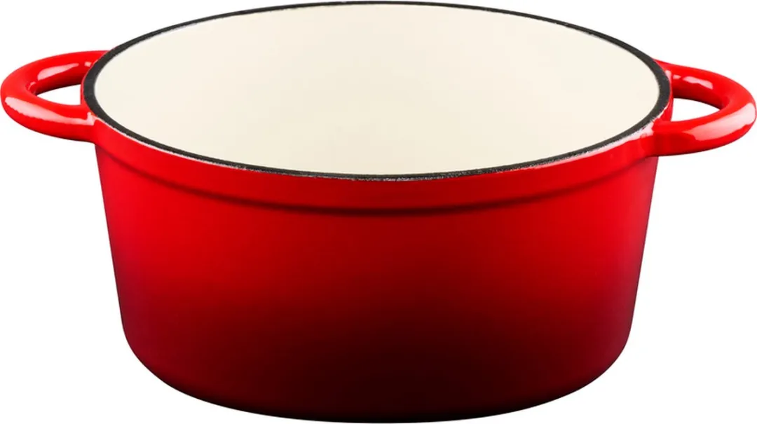 Alpina Gietijzeren Braadpan 24cm - Rood