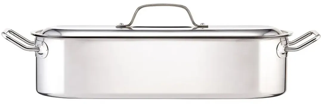 KitchenCraft RVS Vispan 45cm - Ø50cm - Zilver