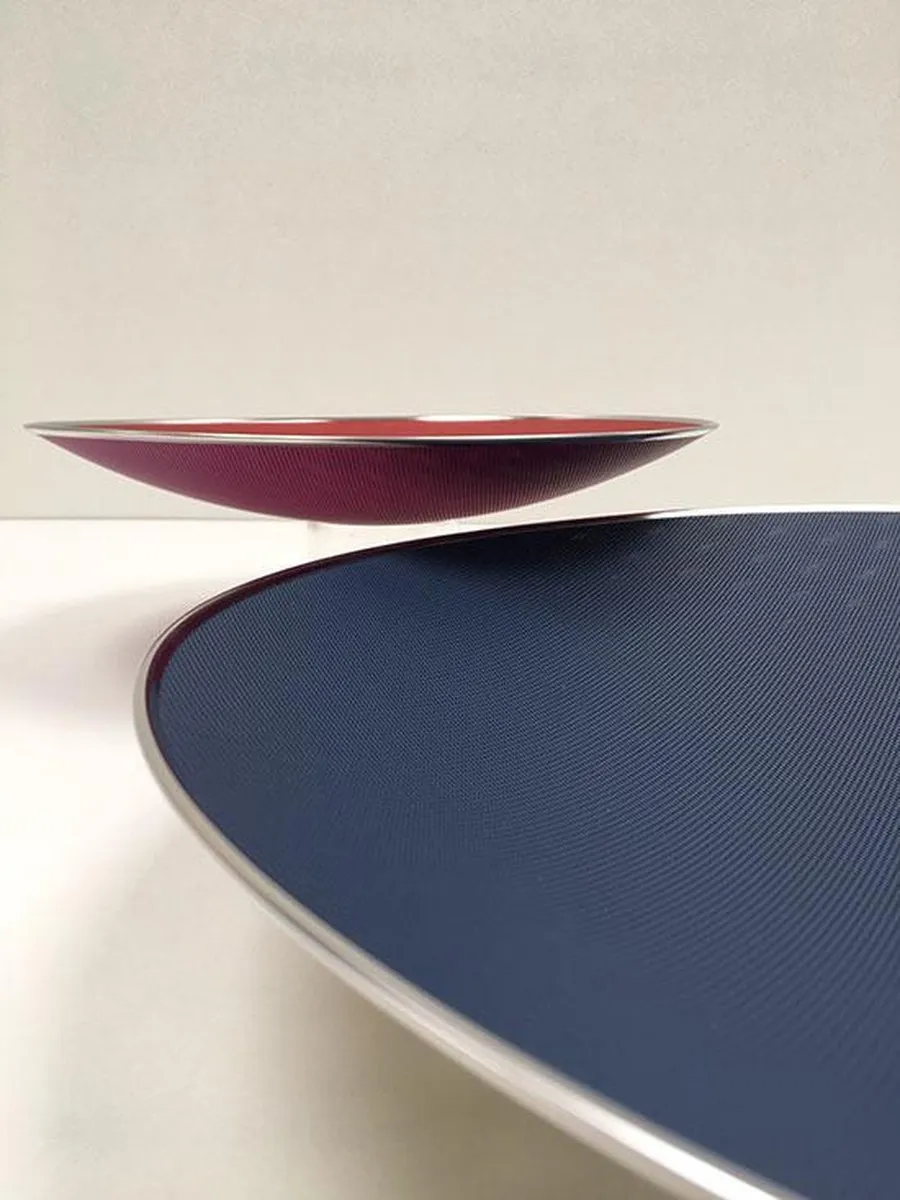Alessi Fruitschaal SC01/33 - Rood/Lila - Ø33cm