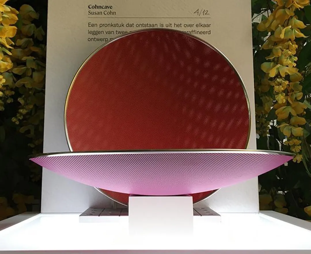 Alessi Fruitschaal SC01/33 - Rood/Lila - Ø33cm