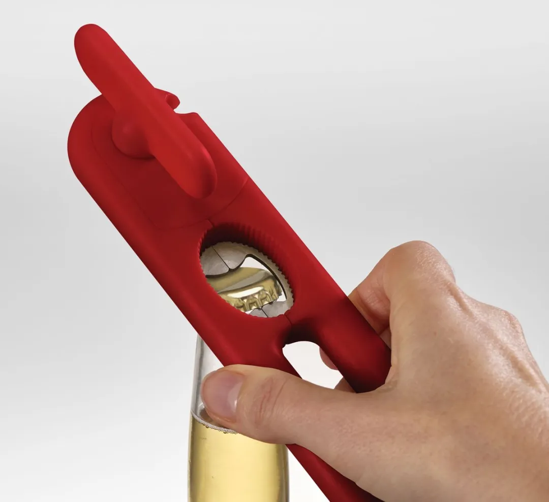 Joseph Joseph Duo 4-in-1 Blikopener - Rood