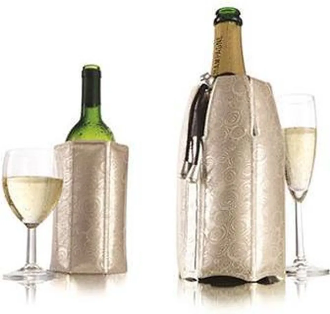 VacuVin Active Cooler Set - Champagne/Wijn - 2 Stuks - Platinum - afbeelding 6 van 6