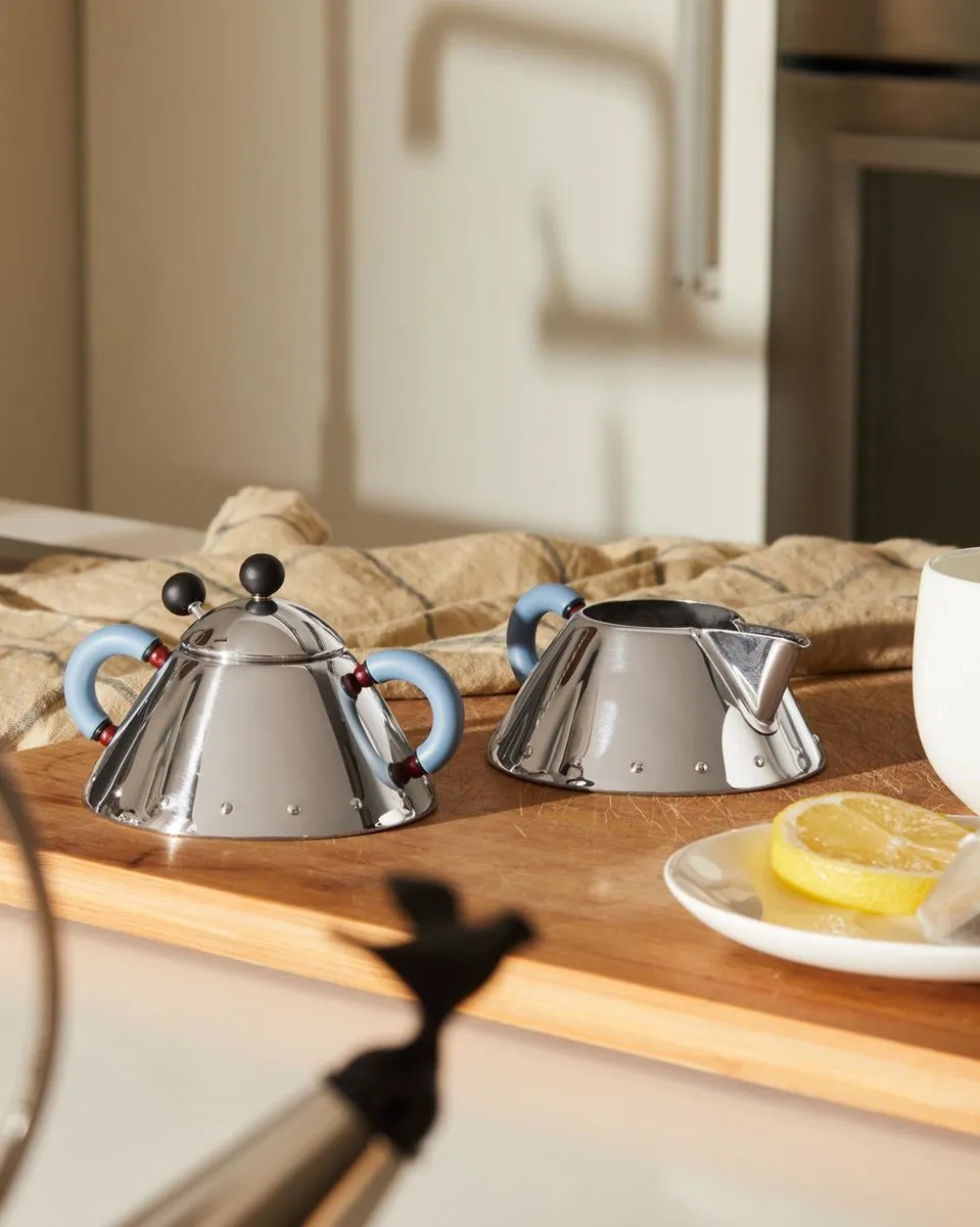 Alessi Melkkannetjes & Suikerpotjes 9097 - Zwart