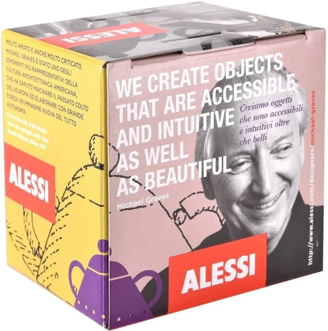 Alessi Melkkannetjes & Suikerpotjes 9097 - Zwart