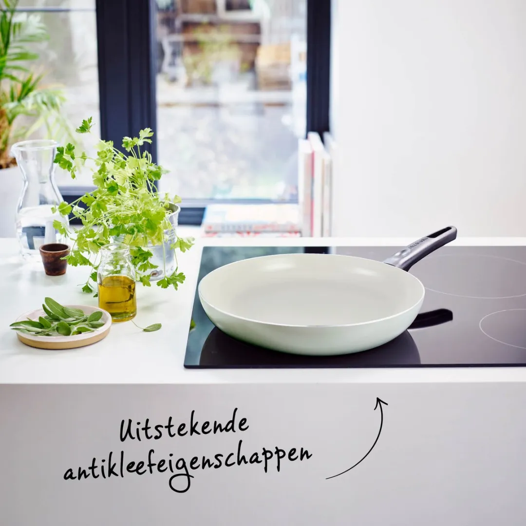 Brabantia Indu+ Koekenpan 24cm - Jade Groen