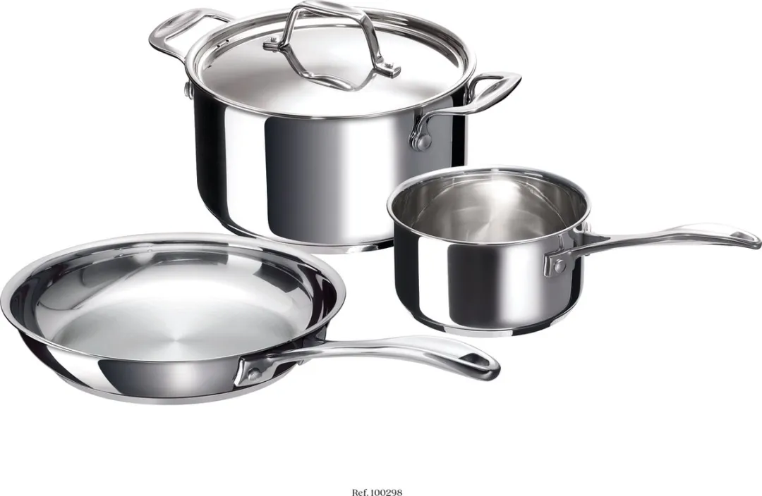 Beka Chef Bcf.100298 3-delige Pannenset