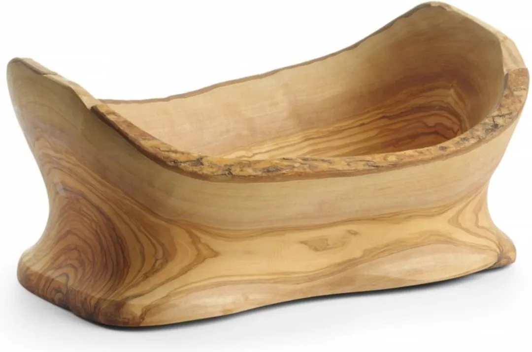 HENDI Decoratieve Kom Olijfhout 505366